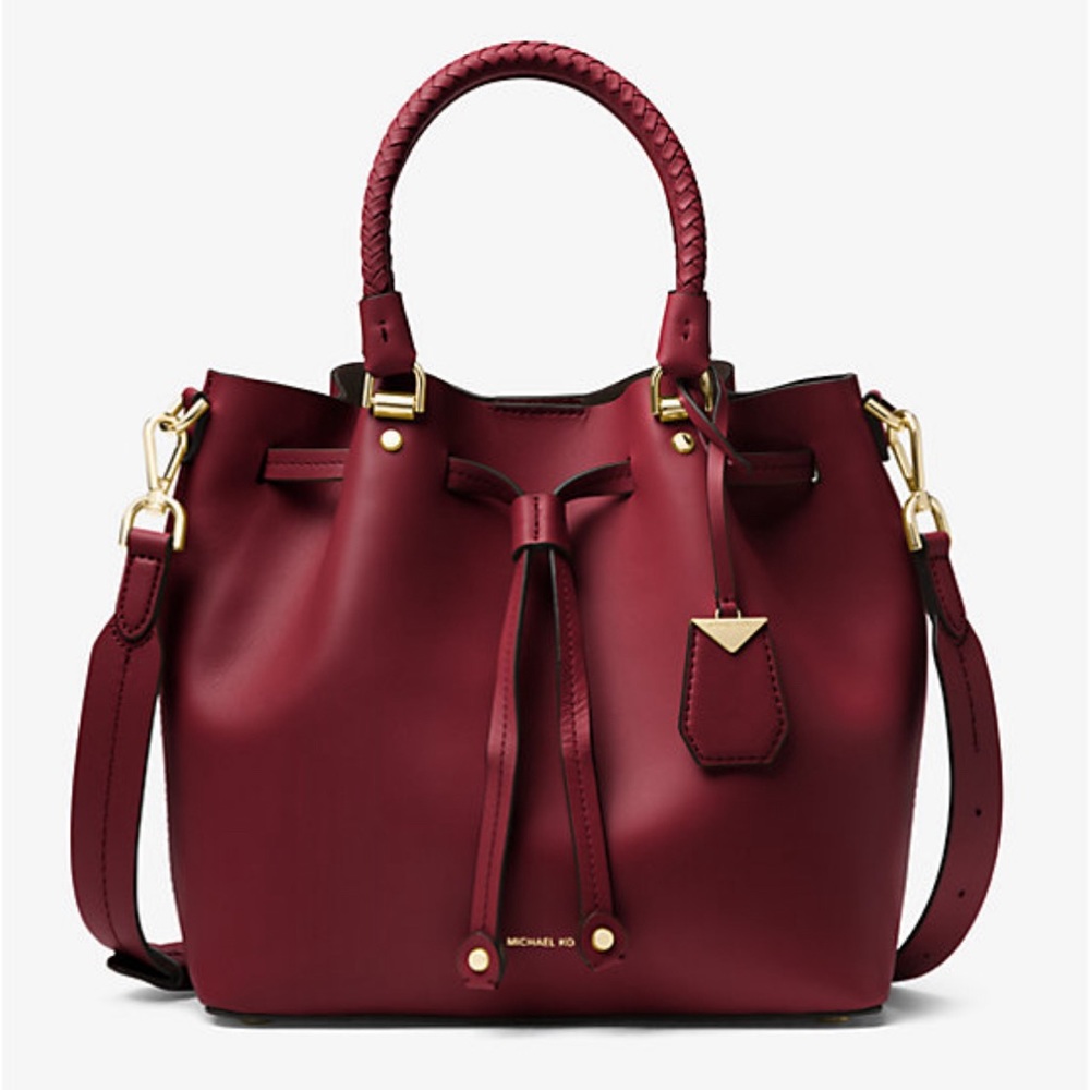 Michael Kors Blakely Leather Bucket Bag